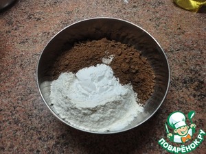 Шоколадный торт с творожно-апельсиновым кремом Шоколадный торт с творожно-апельсиновым кремом