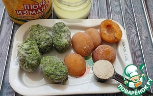 Шпинатный смузи с абрикосом и манго Шпинатный смузи с абрикосом и манго