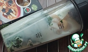 Шпинатный смузи с бананом и кефиром Шпинатный смузи с бананом и кефиром