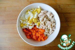 Шведский куриный салат