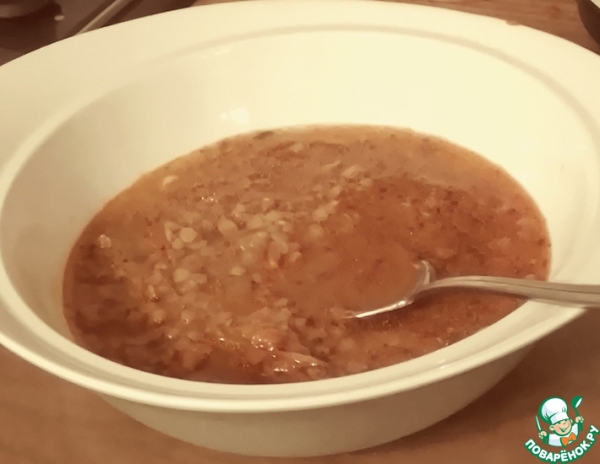 Сирийский суп из красной чечевицы