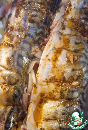 Скумбрия в духовке с картофелем Скумбрия в духовке с картофелем