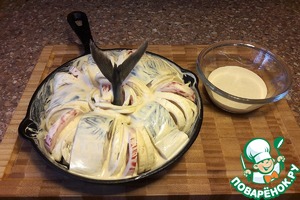 Скумбрия в маринаде на луковой подушке Скумбрия в маринаде на луковой подушке