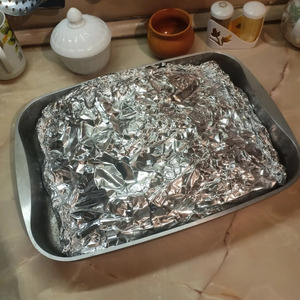 Скумбрия, запеченная с овощами