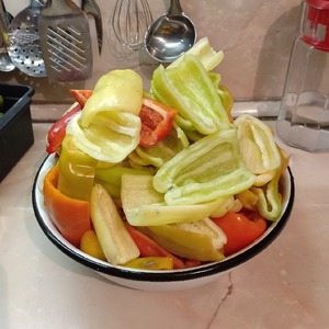 Сладкий перец, жареный на зиму Сладкий перец, жареный на зиму