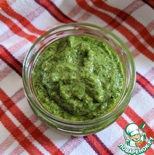 Сладкий "песто" из мяты Сладкий "песто" из мяты