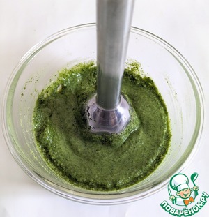 Сладкий "песто" из мяты Сладкий "песто" из мяты