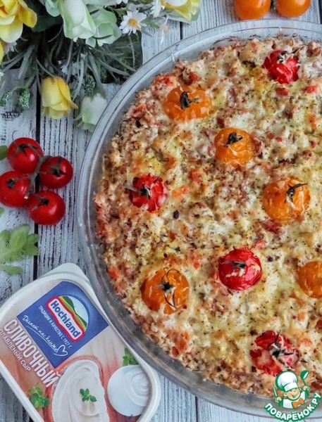 Сливочная гречка с курицей в духовке Сливочная гречка с курицей в духовке