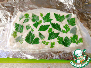 Сливочные роллы с малосольной форелью