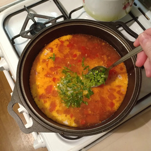 Сливочный суп с курицей и макаронами Сливочный суп с курицей и макаронами