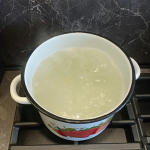 Сливочный суп с ветчиной