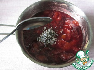 Сливовый джем с лавандой