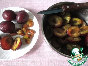 Сливовый джем с лавандой