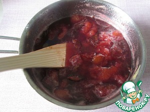 Сливовый джем с лавандой