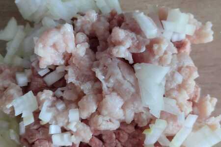 Слоеный пирог с мясом и сыром Слоеный пирог с мясом и сыром