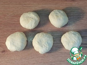 Слоистое печенье с малиновым джемом