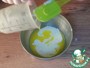 Слоистое печенье с малиновым джемом