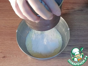 Слоистое печенье с малиновым джемом