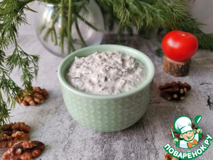 Сметанно-ореховый соус Сметанно-ореховый соус