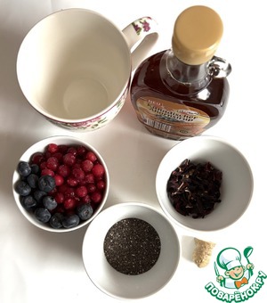 Смузи фруктовый "Каркаде" Смузи фруктовый "Каркаде"