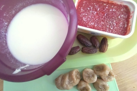 Смузи клубничный на кефире Смузи клубничный на кефире