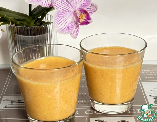 Смузи " Оранжевая осень"