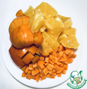 Смузи " Оранжевая осень"