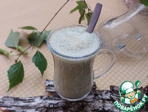 Смузи с кабачком, огурцом, мятой, коноплей Смузи с кабачком, огурцом, мятой, коноплей