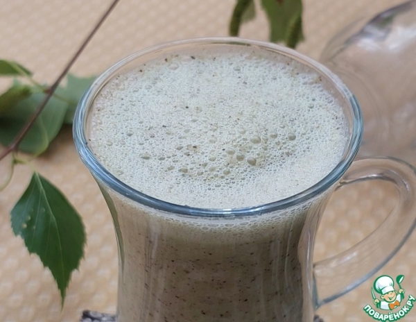 Смузи с кабачком, огурцом, мятой, коноплей Смузи с кабачком, огурцом, мятой, коноплей