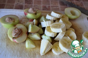 Смузи с нектарином и бананом Смузи с нектарином и бананом