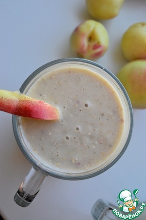 Смузи с нектарином и бананом Смузи с нектарином и бананом