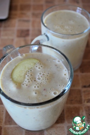 Смузи с нектарином и бананом Смузи с нектарином и бананом