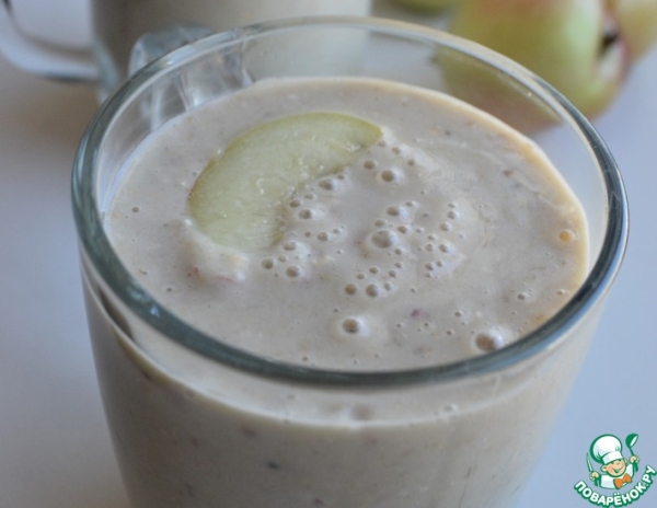 Смузи с нектарином и бананом Смузи с нектарином и бананом