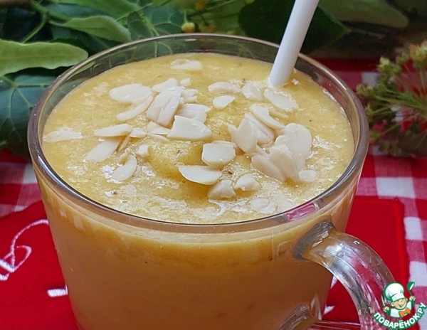 Смузи-сорбет с облепихой, тыквой и кабачком Смузи-сорбет с облепихой, тыквой и кабачком