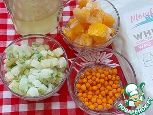 Смузи-сорбет с облепихой, тыквой и кабачком Смузи-сорбет с облепихой, тыквой и кабачком