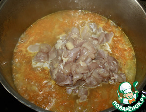 Солянка. Курица. Бульон. Капуста Солянка. Курица. Бульон. Капуста