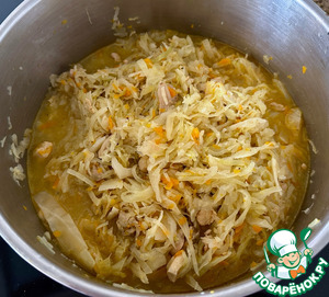 Солянка. Курица. Бульон. Капуста Солянка. Курица. Бульон. Капуста