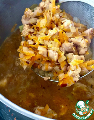 Солянка. Курица. Бульон. Капуста Солянка. Курица. Бульон. Капуста