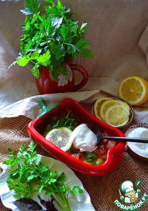 Солянка сборная с помидорами
