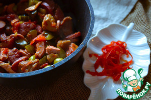 Солянка сборная с помидорами