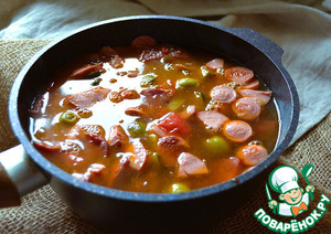 Солянка сборная с помидорами
