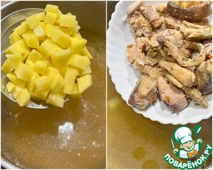 Солянка. Семужий бульон и прочее