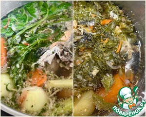 Солянка. Семужий бульон и прочее