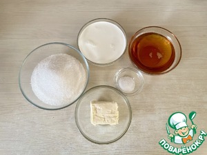 Солёная карамель на молоке Солёная карамель на молоке