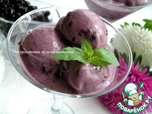 Сорбе из паслена Сорбе из паслена