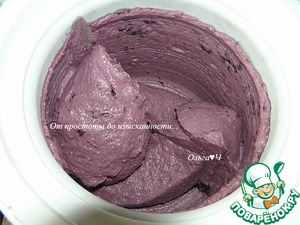 Сорбе из паслена Сорбе из паслена