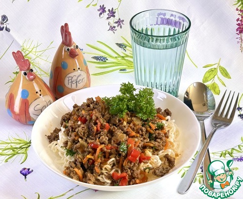 Соус "Болоньезе" по-азиатски