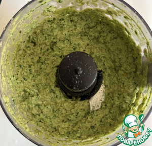 Соус из черемши и семян