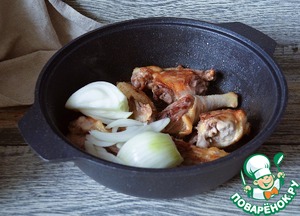 Соус по-кубански с курицей