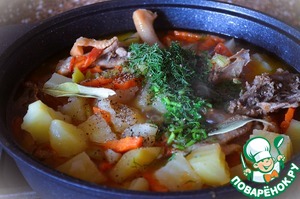 Соус по-кубански с курицей